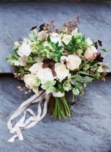 Fall Bouquet via Once Wed | the white dahlia