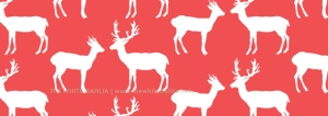 Free Printable_ Reindeer Holiday Wrap_thewhitedahlia